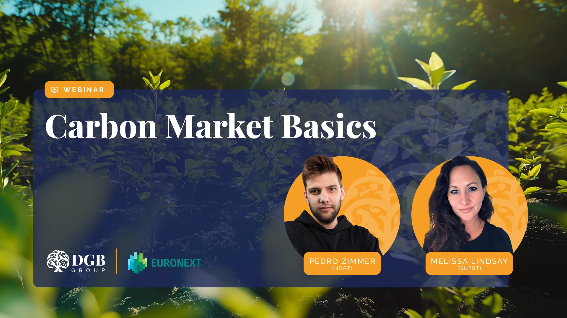 Carbon Markets 101 with DGB